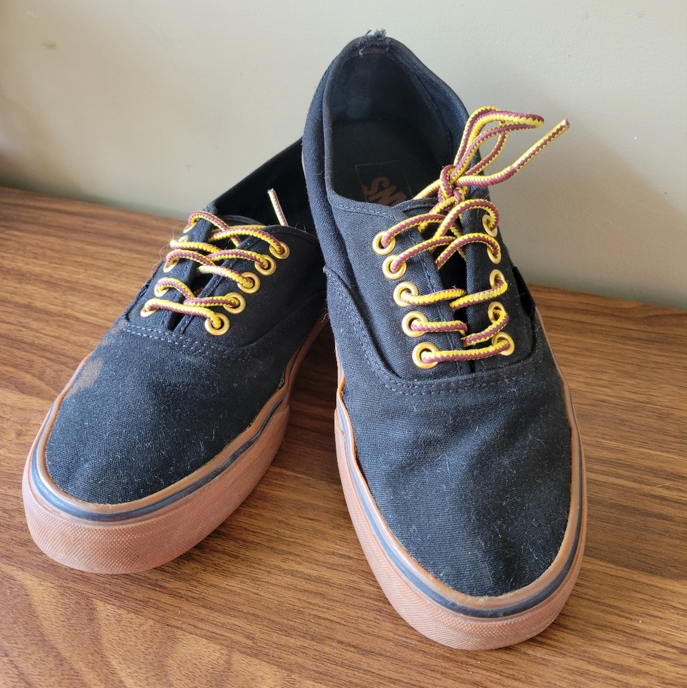 Vans Black Canvas Sneakers